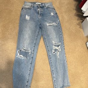 pacsun ripped jeans, size 24